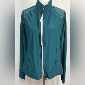 Xersion Athletic Jacket green Sise L.